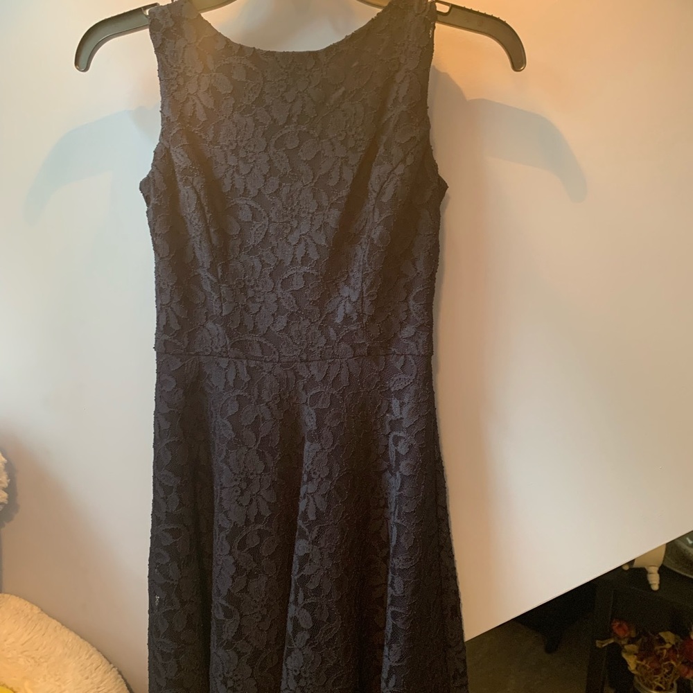 Knee-Length Navy Teen/pre-teen/juniors Dress